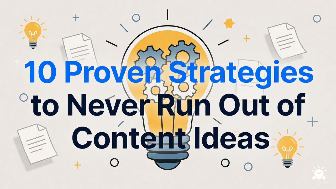Content creation strategy